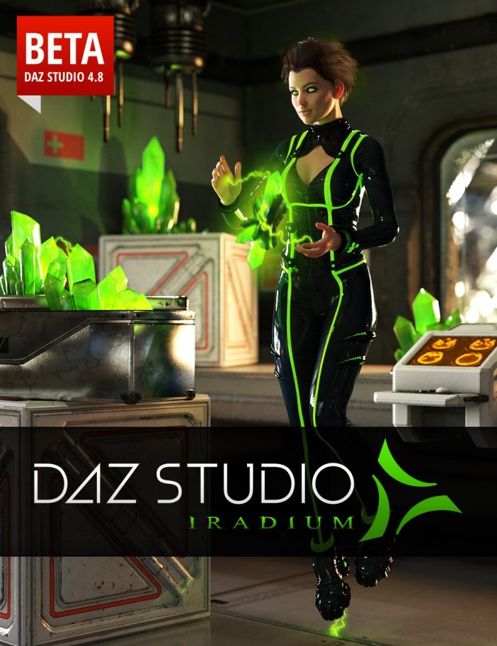 DAZ Studio 4.8 Iradium promo